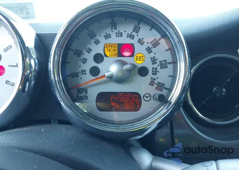 2006 Mini Cooper S из США, поврежденный, VIN WMWRE33556TL23336